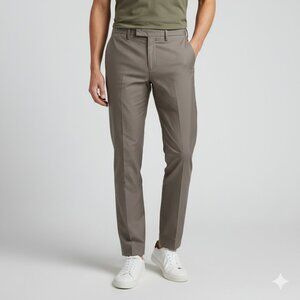 Kenneth Cole Reaction Dress Pants Lightweight Gray W33 L32